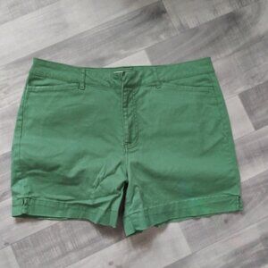 Faded Glory Green shorts - woman's size 12